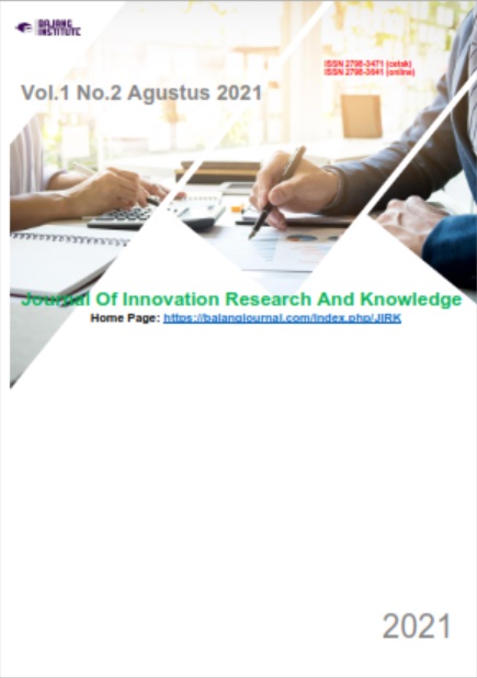 Journal of Innovation Research and Knowledge