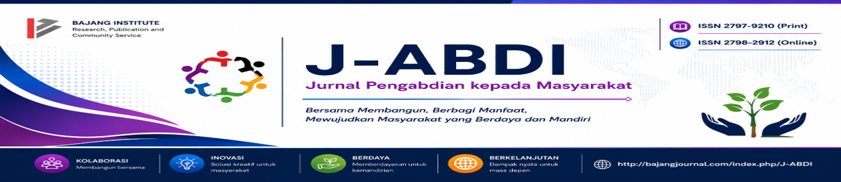 J-Abdi: Jurnal Pengabdian kepada Masyarakat